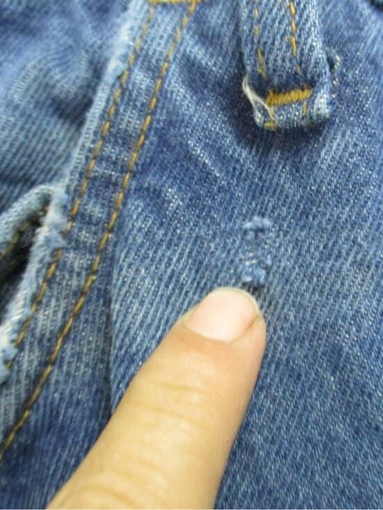 Wrangler Jeans Mens 40x32 Medium Wash Cotton High Rise FR 47 Regular Fit *Read* - Picture 8 of 16